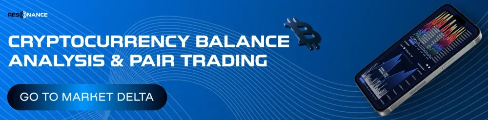 Crypto market balance analysis.  
Pair trading & delta metrics.  
Understand demand vs supply.
