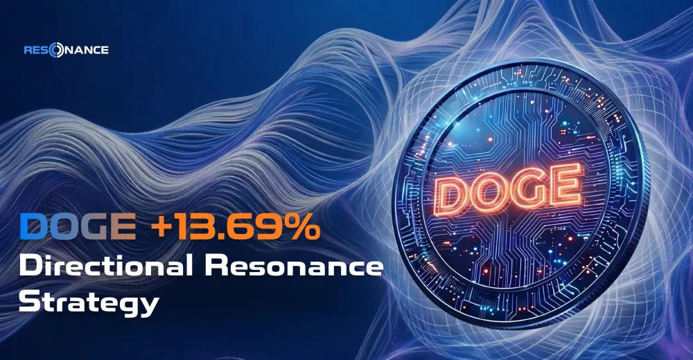 Doge Algorithm DOGE +13.69% (Resonance Directional Strategy)