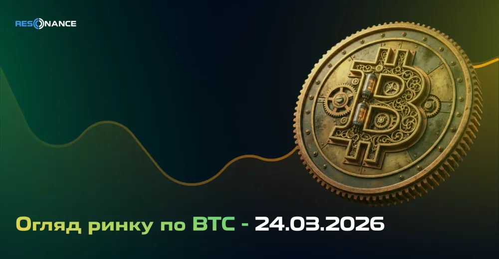 Огляд ринку по BTC - 24.03.2026