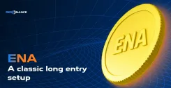 ENA: A Classic Long Entry Setup